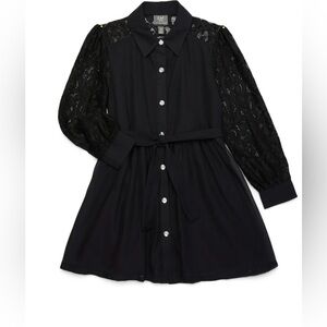 Zac Kids lace sleeve button up dress! NWT‎ 
XS (4/5)